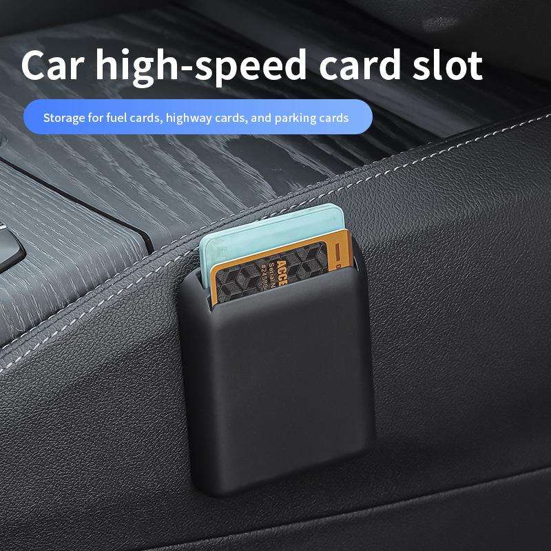Multifunktioneller Auto-Organizer Auto-Sitzritzen-Karten-Ticket-Aufbewahrungsbox Halter Ständer Universelles Autozubehör Innenraum 6,8X8,5Cm