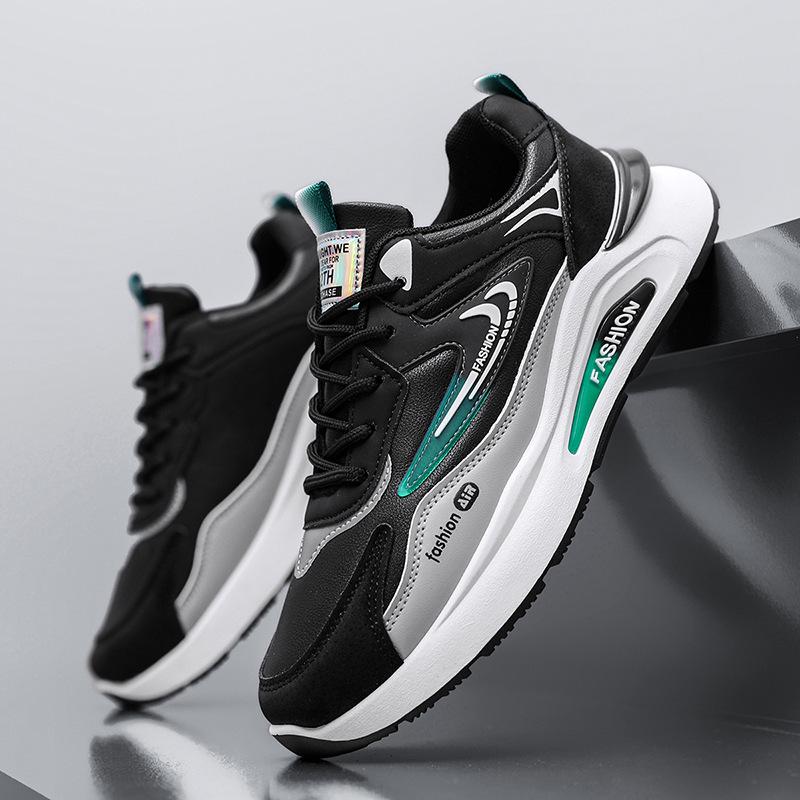 

2025 осень новая обувь мужская спортивная обувь тренд универсальная повседневная обувь для папы мягкая подошва нескользящая обувь для бега 44