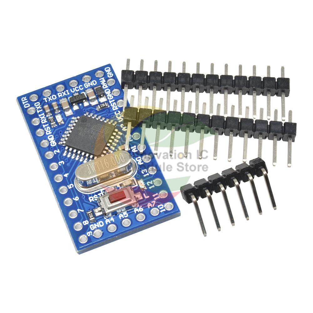Pro Mini Atmega328P Pro Mini 328 Mini ATMEGA328 3.3V 8MHz 5V 16Mhz Ch340g CP2102 FT232RL Driver for Arduino Compatible Nano
