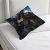 UULTRAKILL Gabriel Decorative Square Pillow Cover Modern Cushion Case for Living Room Bedroom