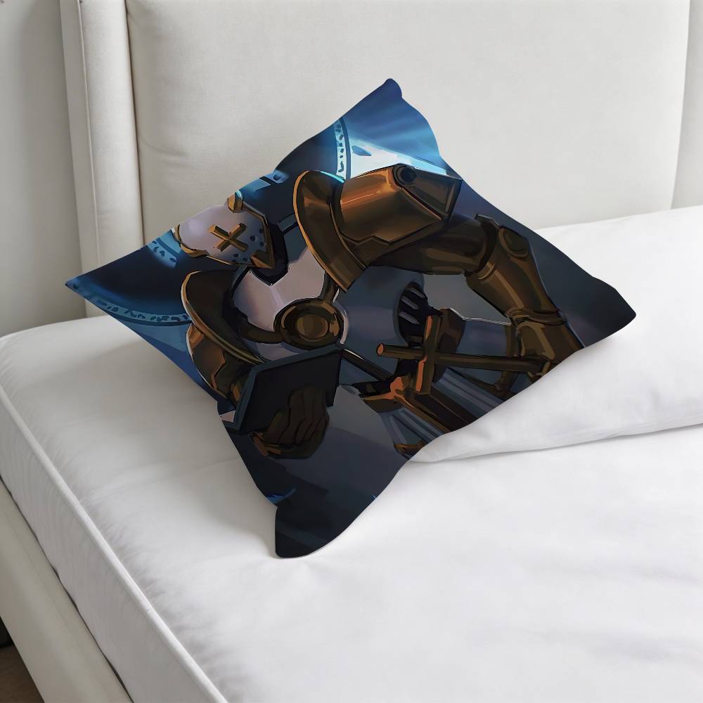 UULTRAKILL Gabriel Decorative Square Pillow Cover Modern Cushion Case for Living Room Bedroom