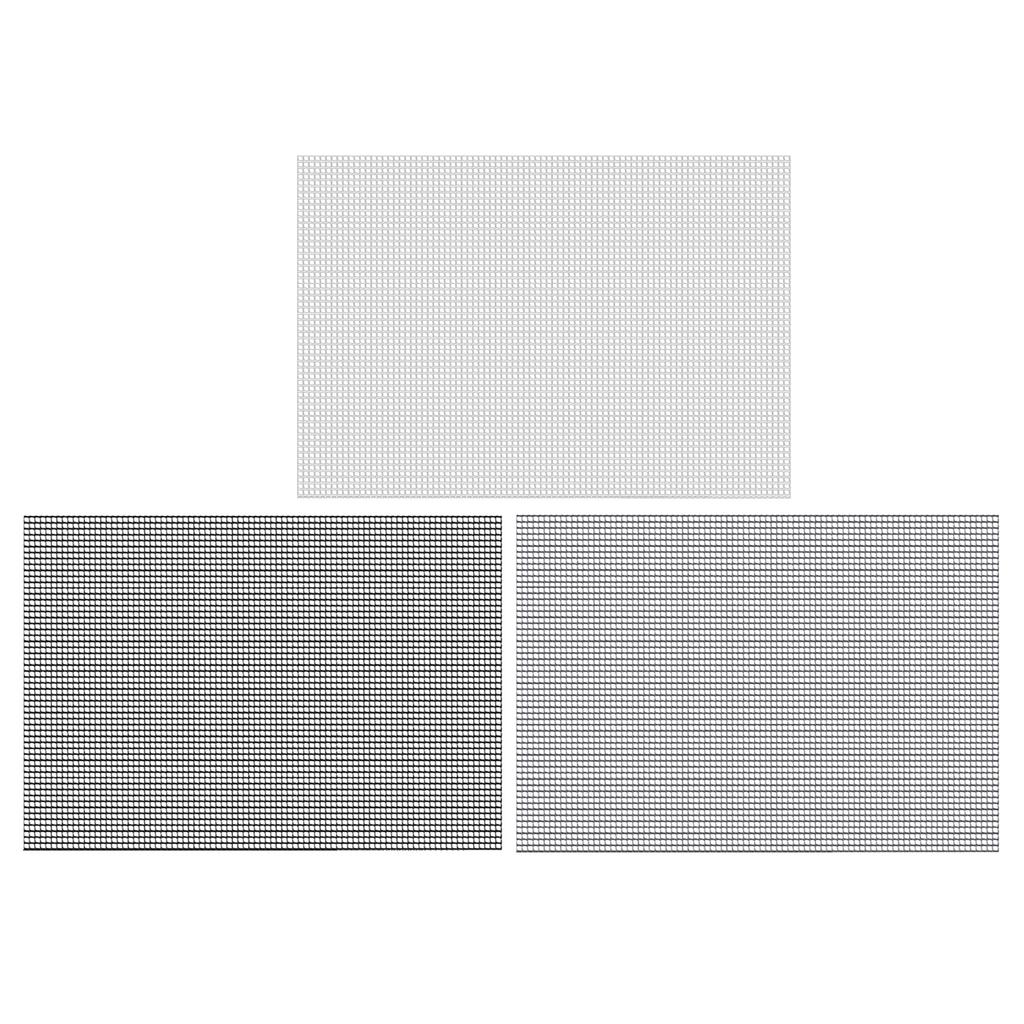 5Pcs Flower Pot Hole Mesh Pad Square Bonsai Mesh Drainage Screens Plant Bottom Flowerpot Gasket Mesh Pad Hole Mesh