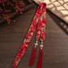 Chinese Hanfu Hair Bands Long Hair Straps Retro Style Hair Ribbons Hair Ornament  Braided Hair