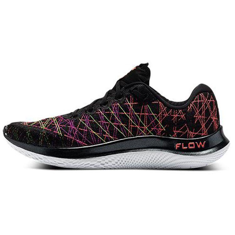 Under Armour Flow Velociti Comfortable Fitting Fabric Low Top Training Running Shoes Unisex Sneaker Black 3025205-001