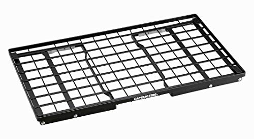 Captain Stag UL-4001 Stackable Field Rack, Folding Rack, 600mm Wide x 350mm Deep x 230mm High, 30kg Load Capacity, Stackable