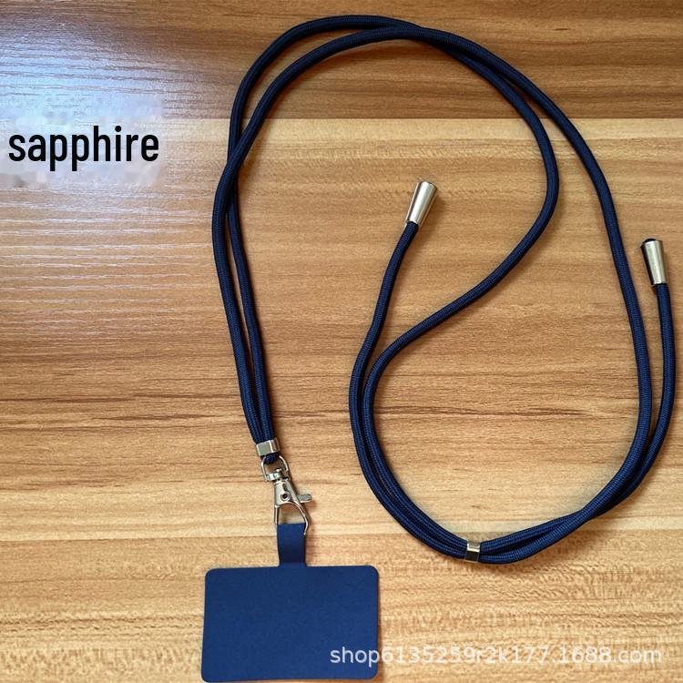 Regulowana uniwersalna smycz do telefonu komórkowego - odpinana nylonowa linka DIY - pasek na szyję zapobiegający zgubieniu