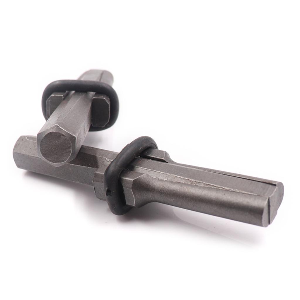 5Pcs Wedge and Feather Shims Heavy Duty Stone Splitting Tool for Concrete Rock Stone Splitter Marble Granite Hand Tools
