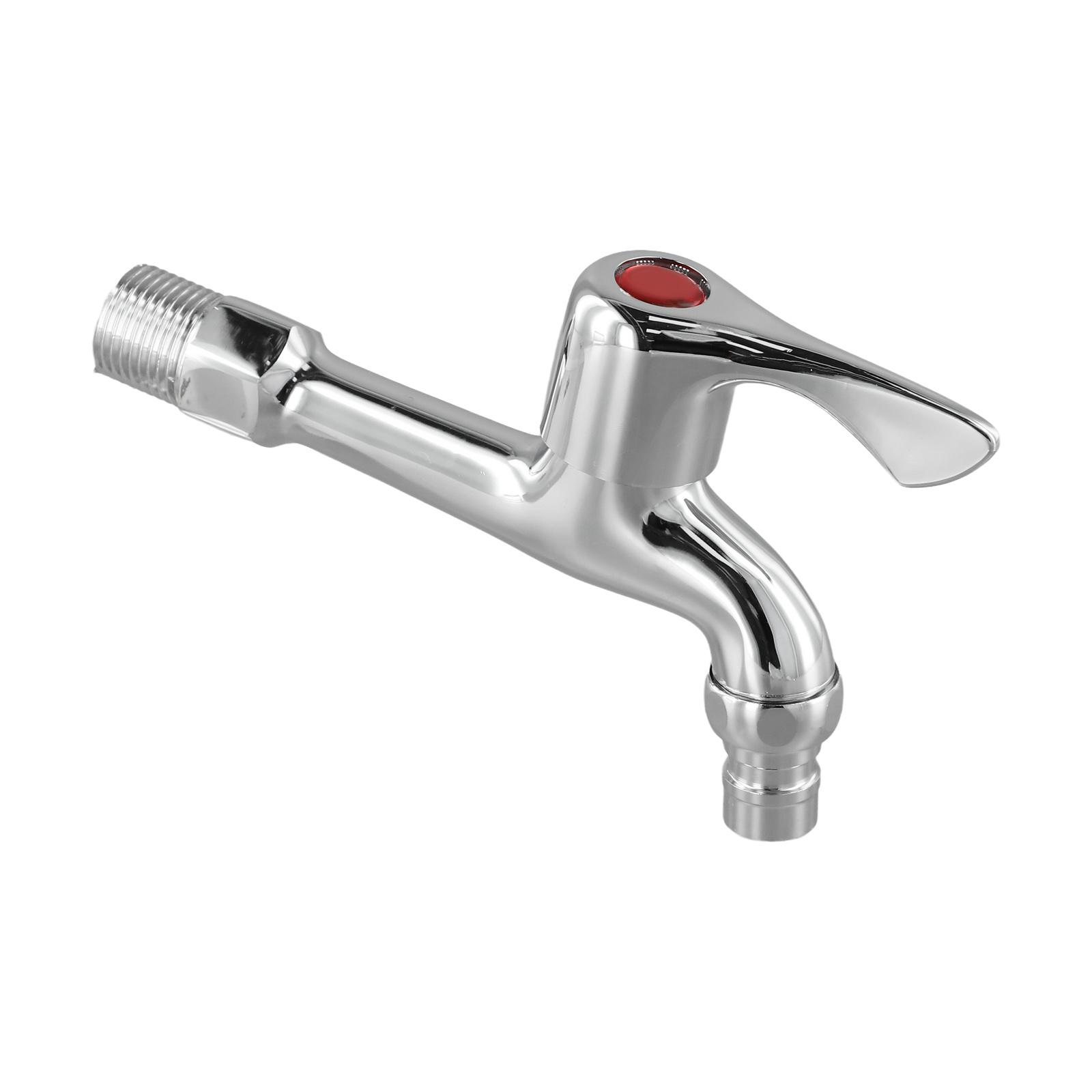Faucets Water Faucet High Quality Stainless Steel Safe Silver Smooth Texture Easy To Clean 304 Stainless Steel