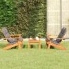 Vidaxl 3-Cz. Adirondack Garden Lounge Set, Acacia Wood