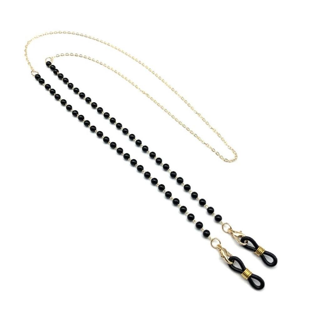 

Fashion Flower Beads Eyeglass Holder Anti Drop Handmade Glasses Chain Nonslip Eyeglass Chain Women Men