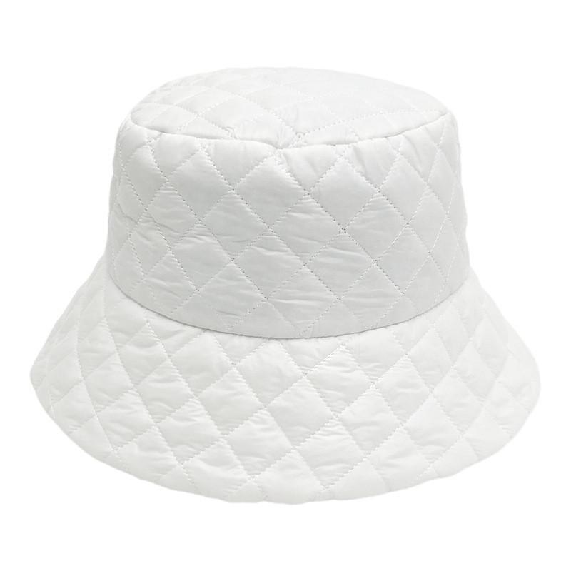 Winter Womens Featherweight Quilted Fisherman Hat With Windproof Sunshade For Casual Fashion