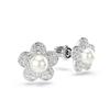 Swarovski [genuine Product   Shopping Bag Included] Flower Stud Earrings Ariana 