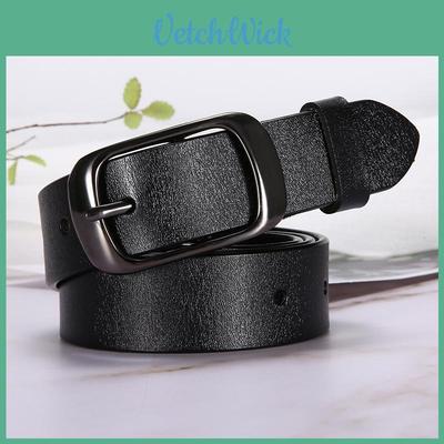 Genuine Leather Womens Belt With Alloy Buckle For Casual Fashion And Office Wear