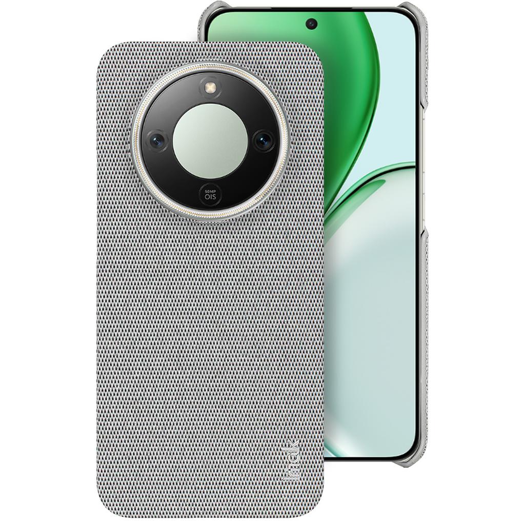 IMAK Ruiyi Serie Leder + PC Hülle für Honor Magic8 Lite 5G/X9d 5G/X70 5G Stoff Textur Handy Rückseite