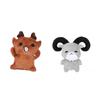 2026 New 99 Nights In The Forest Plush Game Merchandise Brown Stand And Sit Elk Deer White Owl Stuffed Doll Pillow For Kid Gifts