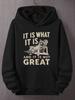 It Is What It Is Raccoon Unisex Hoodies