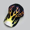 Heavy Industry High Quality Flame Flag Niche Baseball Cap Men'S And Women'S Shade Color Matching Personality Hip Hop Cap