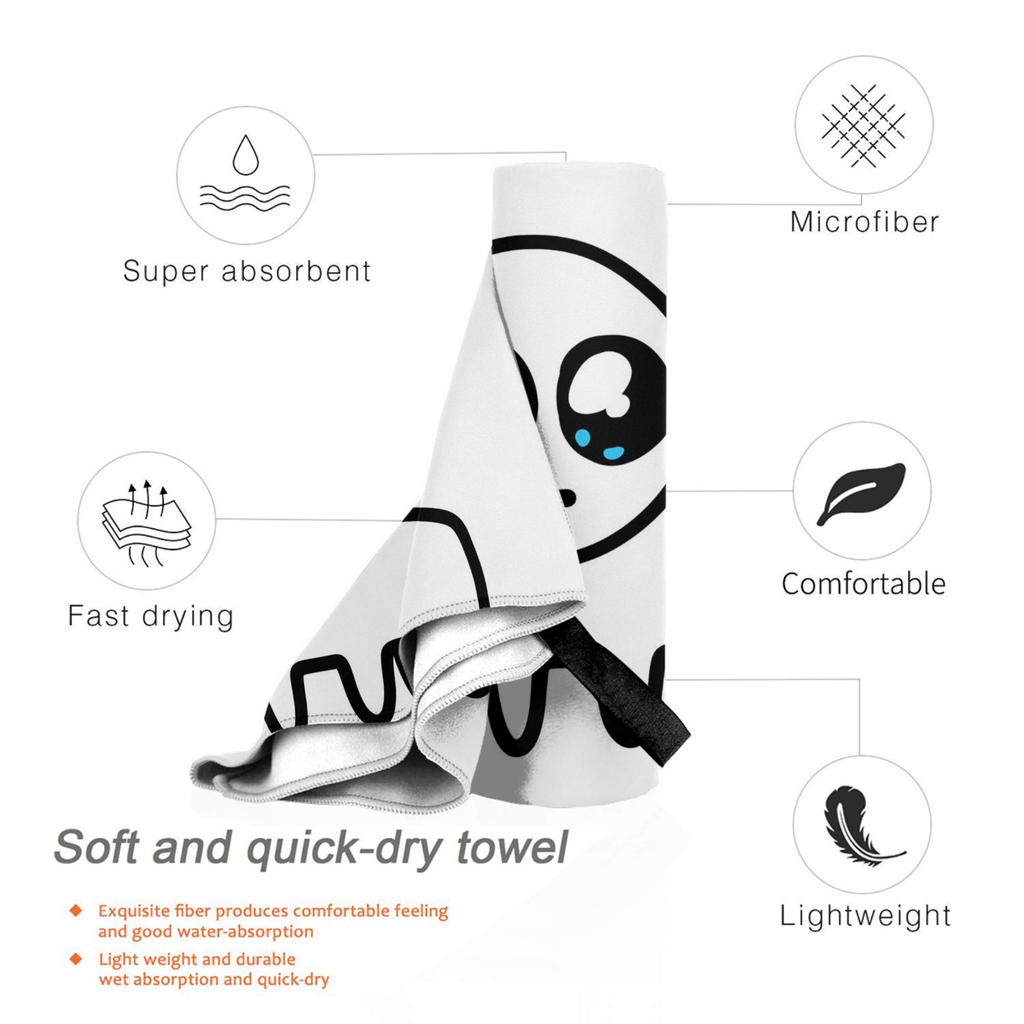 Tbh Autism Creature Meme Yippee Beach Towel Soft Microfiber Quick Dry Absorbent Quick Towels For Mountain Climbing
