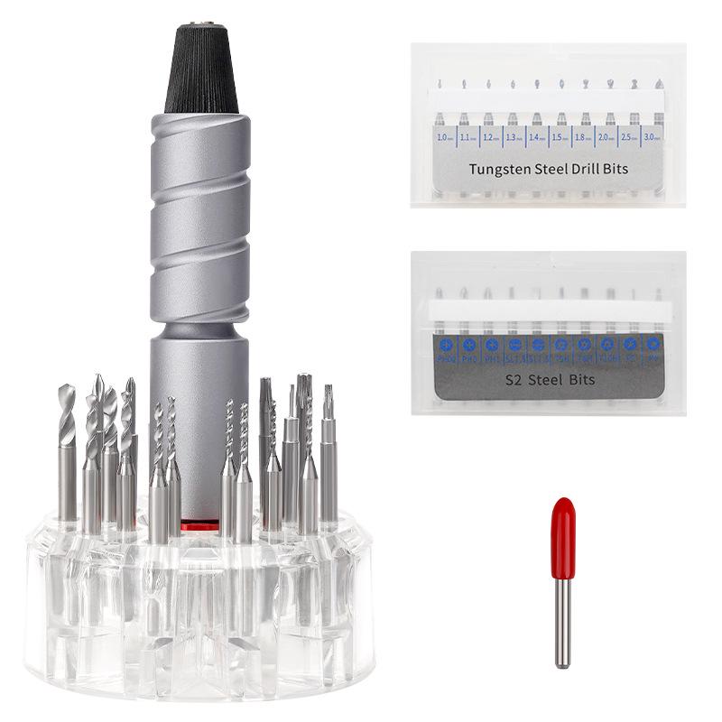 Набор ручных прецизионных дрелей и отверток из вольфрамовой стали 22-в-1