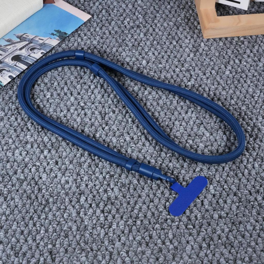 Adjustable Unisex Crossbody Phone Lanyard with Rotating Clip and Anti-Lost Wrist Strap