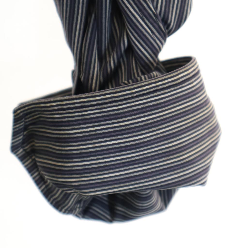 Gucci Made In Italy Striped Pattern Long Sleeve Cotton Shirt 43 Men's Used