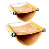 Fleece Bird Hanging Hammock Yellow Grey Hamster Hammock New Bird Cage Perch  Pet Habitat
