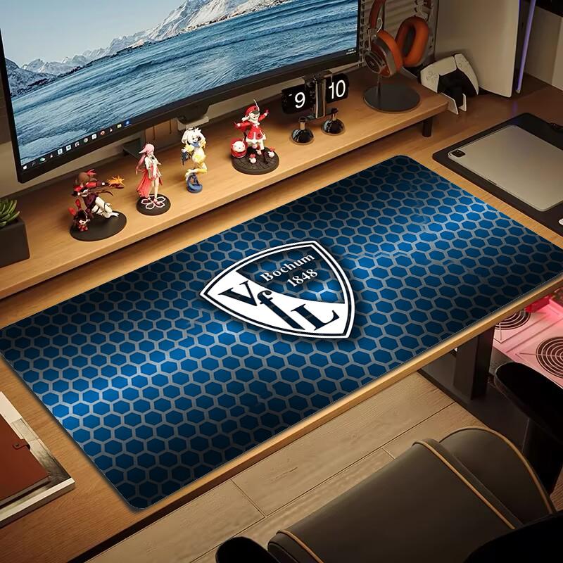 VfL Bochum 1848 Mouse Pad Large Gaming Table Cushion Non-slip Laptop Tablet Big Mousepad XXL Mat Mini PC Playmat With Lock edge_xia