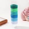 12PCS Women Girls Basic Elastic Hair Bands Ties Scrunchie Ponytail Holder Rubber Bands Fluorescent Headband Hair Accessories