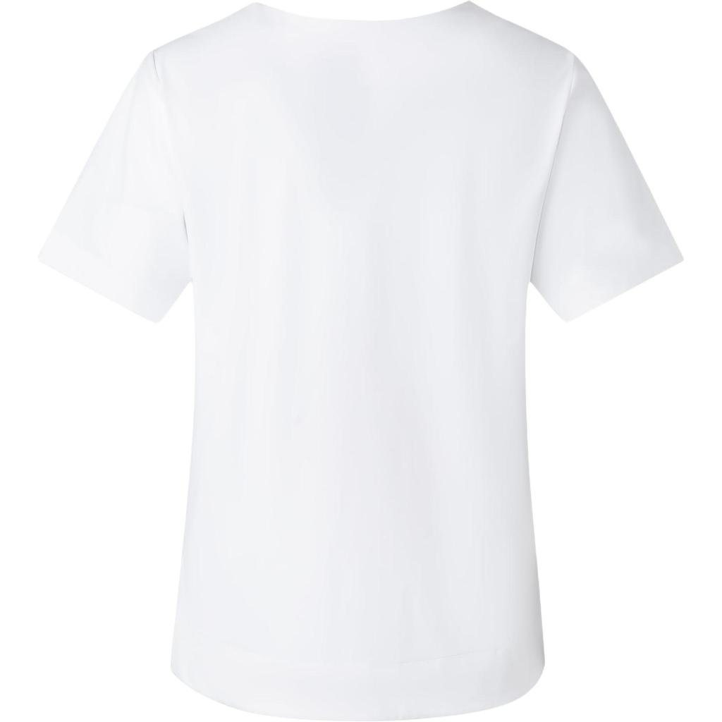 Adidas Ct Tee Short Sleeve Round Neck T-Shirt Women Tops White IT4353