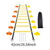 Soccer Agility Training Equipment Set 4 Steel Pegs Sensitive Ladder Speed for