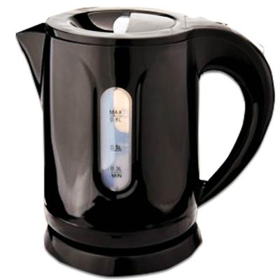 TDP Tokyo Deco Electric Kettle Black 800ml Rapid Boiling 800W That Boils Water Only When Compact Capacity Safety Hygiene Home Pot Water Boiler Empty