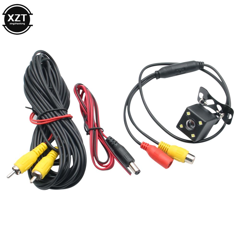 

НОВАЯ широкоугольная HD автомобильная камера заднего вида, видеокамера заднего вида, резервная камера заднего вида, 12 светодиодов, ночное видение, парковочная камера