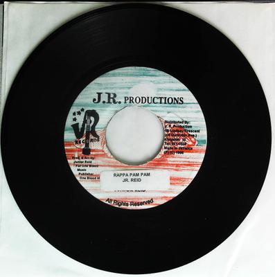 Disco de 7 polegadas JUNIOR REID - Rappa Pam Pam NENHUM J.R. Produção 1996 Jamaica Reggae, Ska & Dub Usado