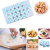 Pastry Mold DIY Fondant Cookie Cutter Embosser and Cake Decorating Tool Kit for Creating Delicious Cookies and Pastries At Home