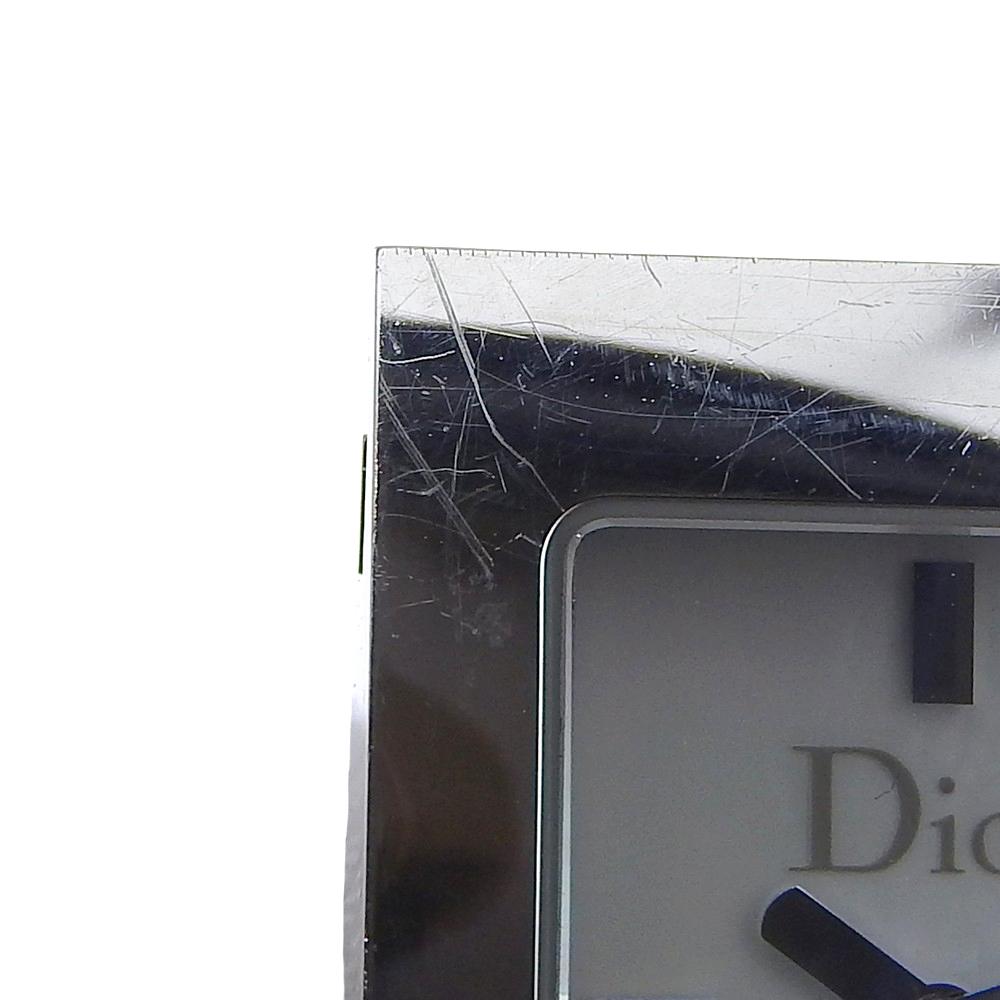 Dior Maris laikrodžiai D78-109 Baltas kriauklių ciferblatas Nerūdijančio plieno/odos Kvarcinis Analoginis ekranas Moteriškas Naudotas