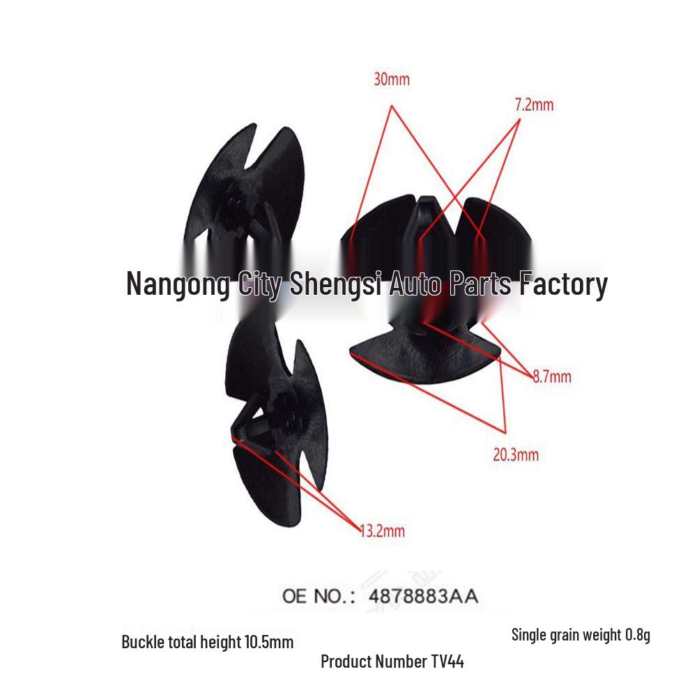 

Chrysler Trunk & Hood Insulation Clips & Buckles 10000 Units