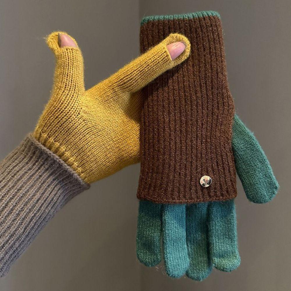 Open-Finger Long Gloves Dual-purpose Arm Cover Breathable Touchscreen Gloves Cycling