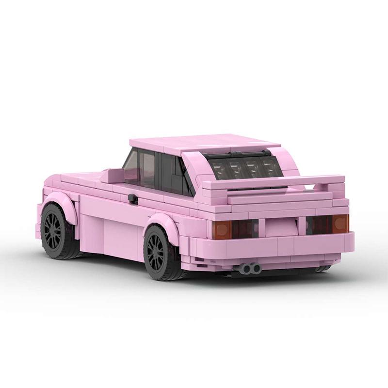 LEGO-Compatible BMW M3 E30 Speed 8 Stud Car Model Set