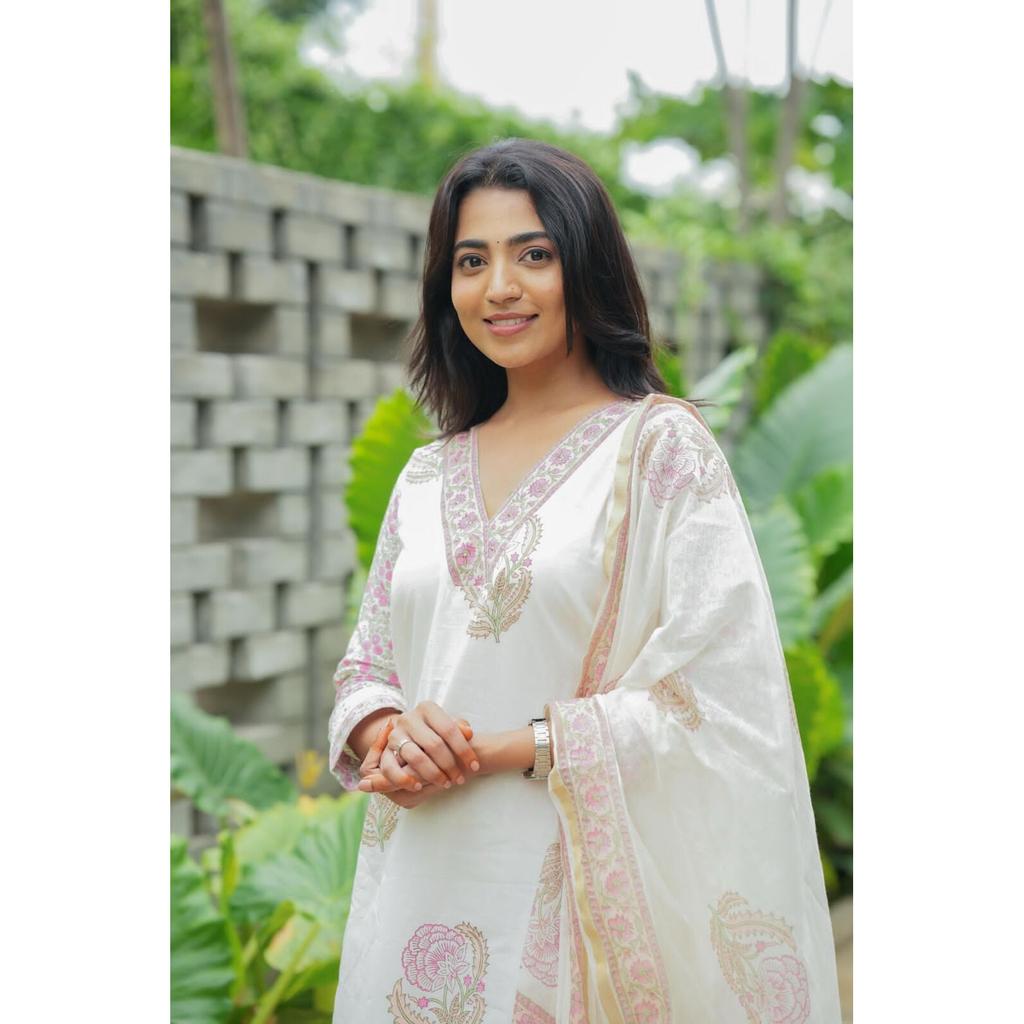 Party Wear Top Tunic Kurti Pant Dupatta Set Indian Women Bollywood Salwar Suit SC-2161