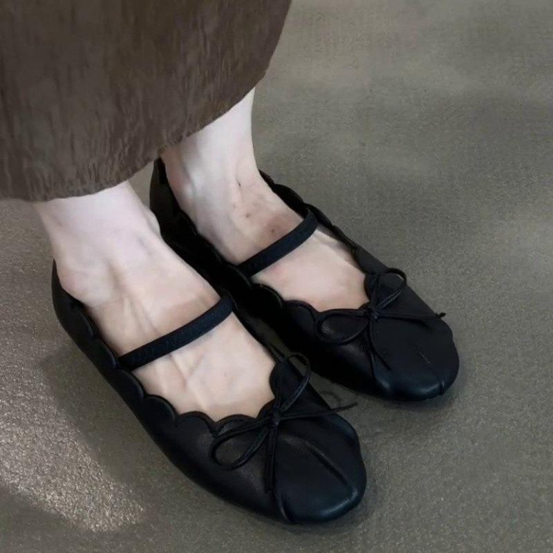 Fashion Bow Women Flats Loafers Fashion New Shoes Summer Trend Sandals Designer 2025 Casual Sport Sneakers Woman Walking Shallow Zapatos
