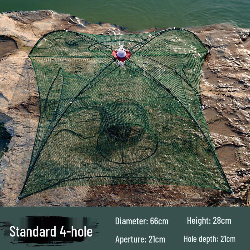 Automatic Folding Umbrella Shrimp and Fish Cage Net