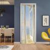 Ins Wind 3D Door Sticker Waterproof And Moisture-Proof Wallpaper Self-Adhesive Sticker Decorative Bedroom Living Room Wall Sticker Door Sticker