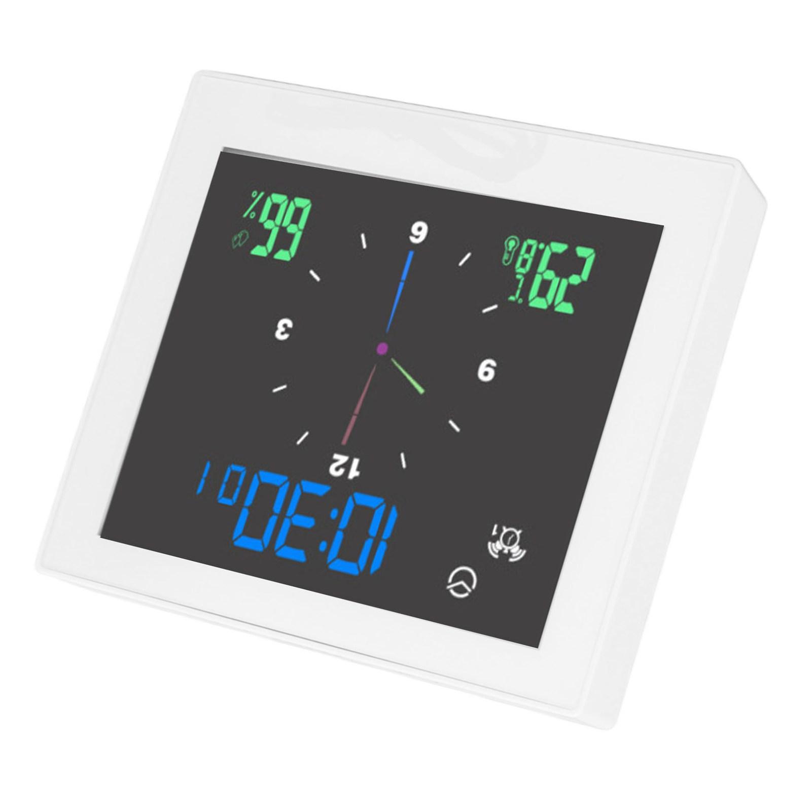 5inch Digital Hygrometer Indoor Thermometer with Backlight Accuracy Calibration IP65 Waterproof Humidity Monitor