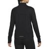 New Nike Set In Sleeve Running T Shirt Women's Black FB4317-010
