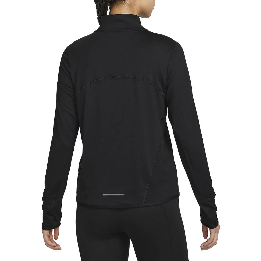 New Nike Set In Sleeve Running T Shirt Women's Black FB4317-010