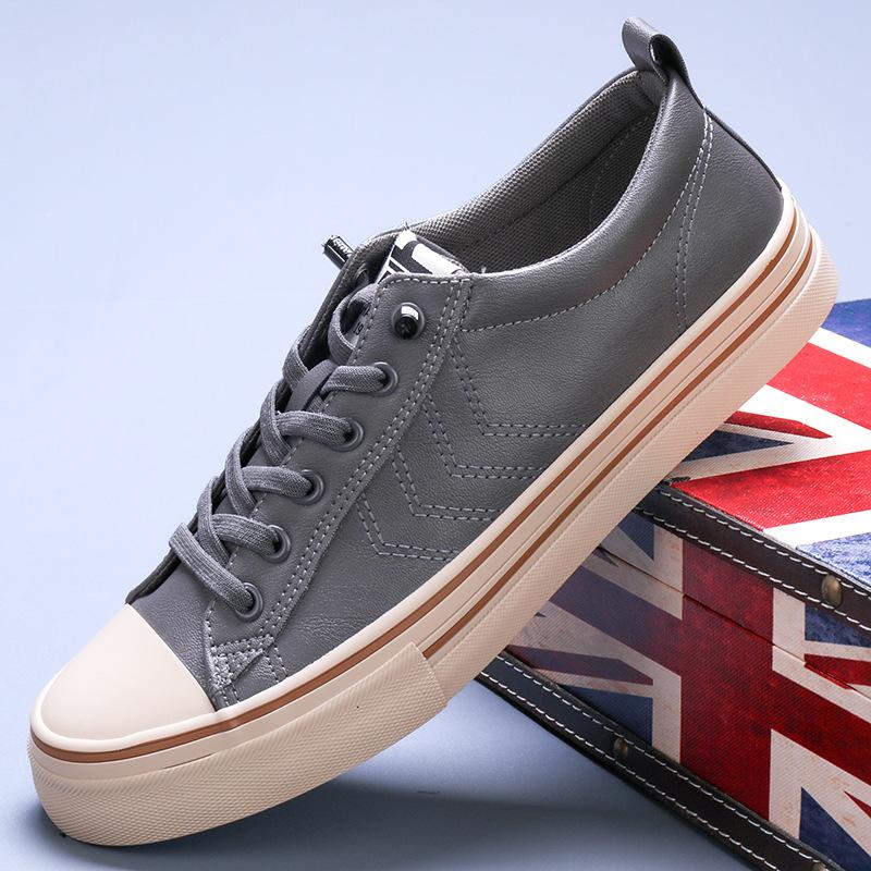 New Spring Mens Shoes Mens Casual Leather Shoes Lightweight Breathable Trendy Cloth Shoes Mens Old Beijing Shoes