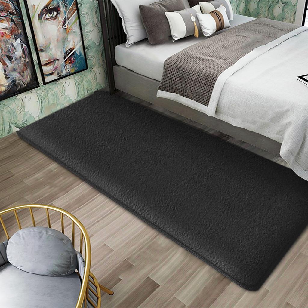 Thickened Bedroom Bedside Blanket Flannel Simple Home Living Room Carpet Dirt-resistant Absorbent Pad Balcony Bay Window Mat