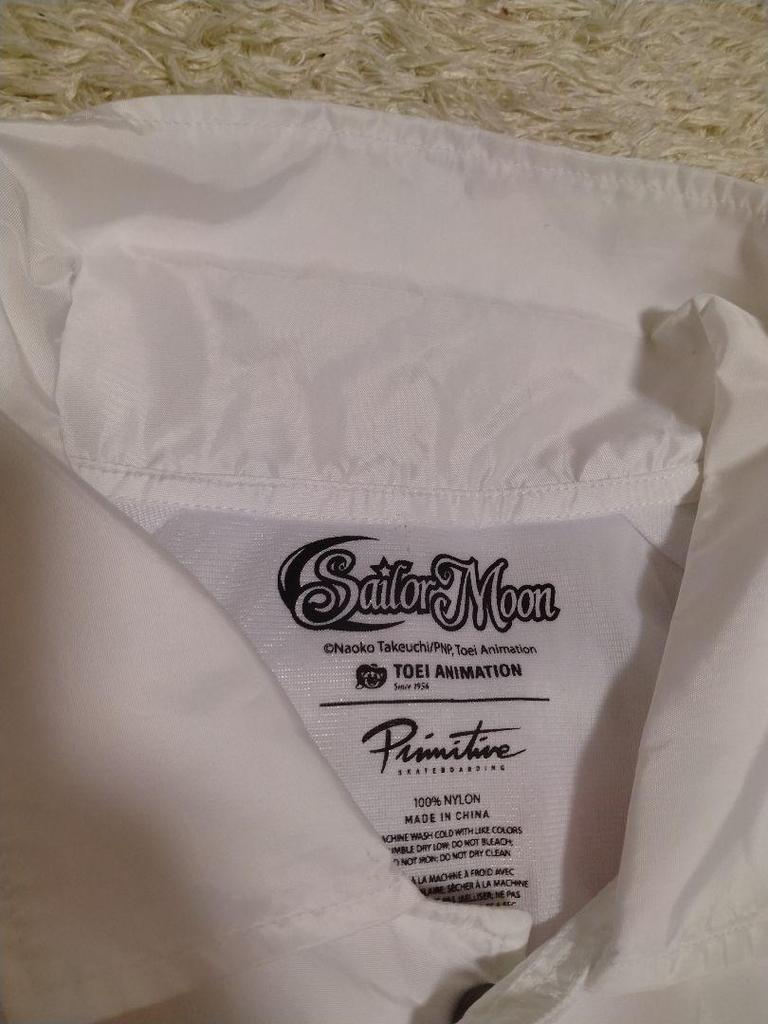 [USED] Primitive Sailor Moon Jacket, Nylon, Anime, Japan, Toei