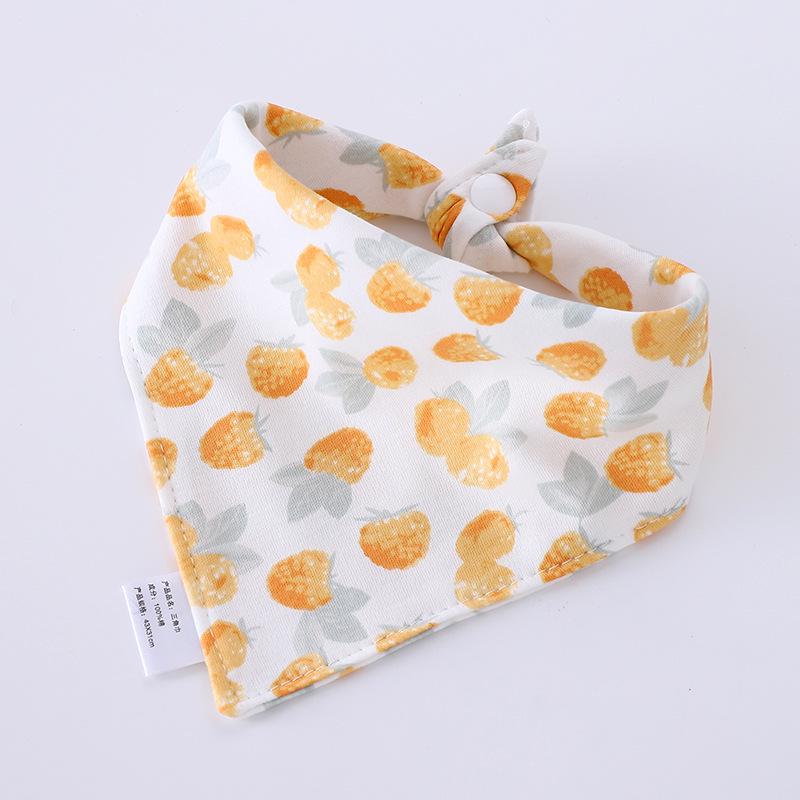 Waterproof Baby Triangle Bib - Pure Cotton for Newborns, Boys & Girls