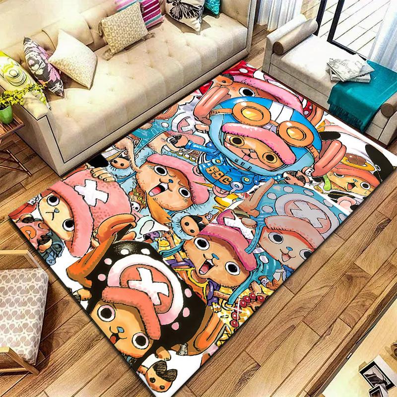 One Piece Tony Tony Chopper Tapijt Vloerkleed Voor Woonkamer Slaapkamer Huis Bank Decoratie, Kinderen Spelen Antislip Vloermat